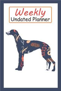 Weekly Undated Planner