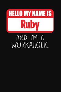 Hello My Name Is Ruby