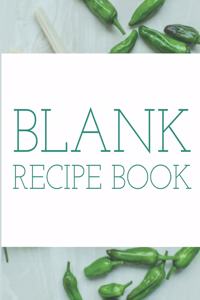 Blank Recipe Book