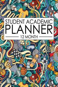 12 Month Student Academic Planner