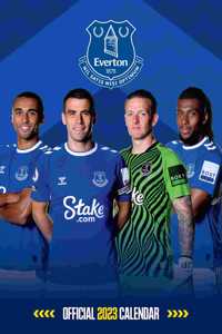 Everton FC 2023 A3 Calendar