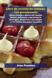 Libro de recetas de gofres Keto con presupuesto