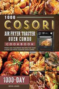 1000 COSORI Air Fryer Toaster Oven Combo Cookbook