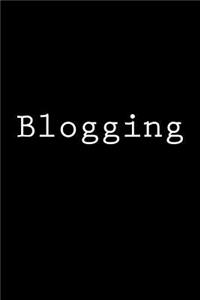 Blogging