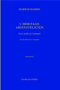 L'Heritage Aristotelicien