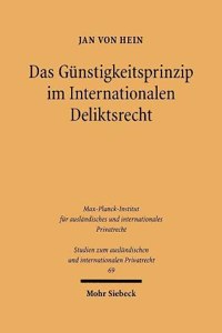 Das Günstigkeitsprinzip im Internationalen Deliktsrecht