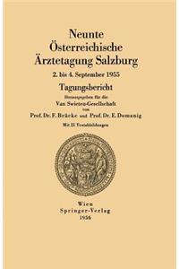Neunte Österreichische Ärztetagung Salzburg