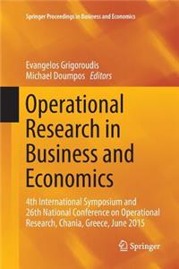 Operational Research in Business and Economics