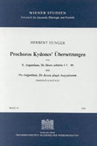 Prochoros Kydones' Ubersetzungen