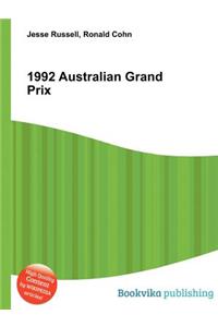 1992 Australian Grand Prix