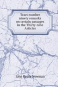 TRACT NUMBER NINETY REMARKS ON CERTAIN
