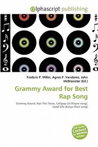 Grammy Award for Best Rap Song