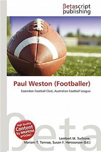Paul Weston (Footballer)