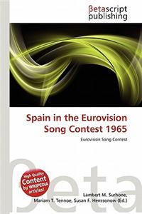 Spain in the Eurovision Song Contest 1965