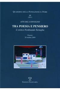 Tra Poesia E Pensiero