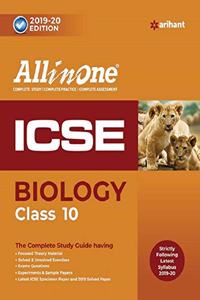 All in One ICSE Biology Class 10 2019-20 (Old Edition)