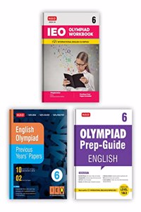 MTG International English Olympiad (IEO) Workbook, Prep-Guide & Previous Years Papers with Self Test Paper Class 6 - SOF Olympiad Books For 2023-24 Exam (Set of 3 Books)