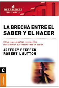 brecha entre el saber y el hacer