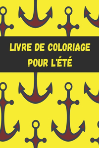 livre de coloriage pour l'été