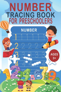 Number Tracing book for Preschools