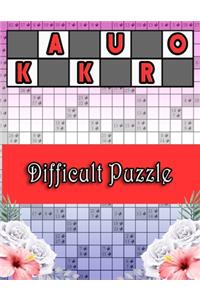 Kakuro Difficult Puzzle