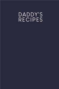Daddy's recipes