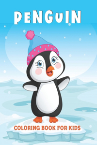 Penguin Coloring Book For Kids