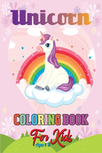 Unicorn Coloring Book for Kids Ages 4-8