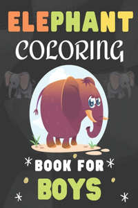 Elephant Coloring Book for Boys