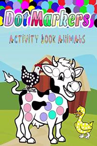 Dot Markers Activity Book Animals