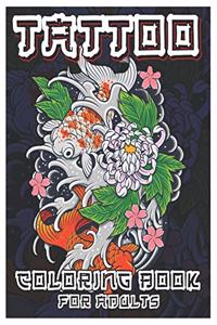 Tattoo Coloring Book for Adults