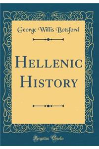 Hellenic History (Classic Reprint)