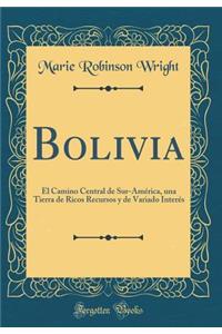 Bolivia: El Camino Central de Sur-Amï¿½rica, Una Tierra de Ricos Recursos y de Variado Interï¿½s (Classic Reprint)
