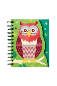 School Days Owl Layered Journal