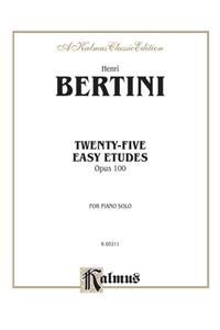 Twenty-Five Easy Studies, Op. 100