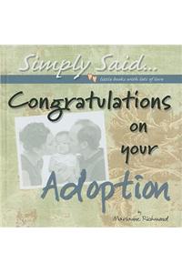 Congratulations on Your Adoption