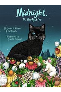 Midnight, the One-Eyed Cat