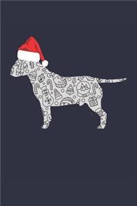 Bull Terrier Journal - Bull Terrier Notebook - Christmas Gift for Bull Terrier Lovers