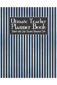Ultimate Teacher Planner Book Undated Gothic Style Classroom Management Book