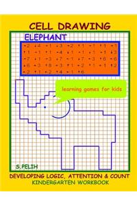 Cell Drawing. Learning Games For Kids