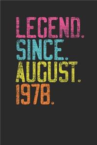 Legend Since August 1978