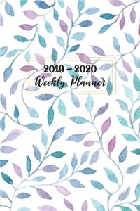 Weekly Planner 2019-2020