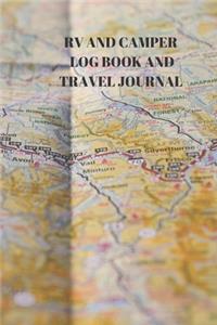 RV and Camper Log Book and Travel Journal
