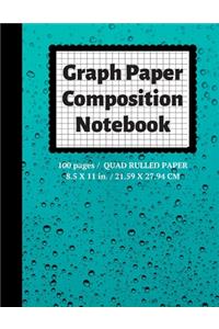 Graph Paper Composition Notebook