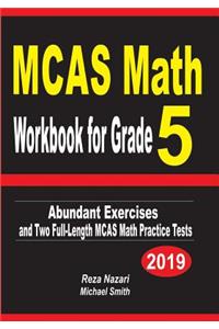 MCAS Math Workbook for Grade 5