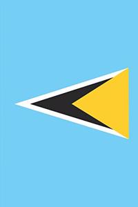 Saint Lucia Flag Journal