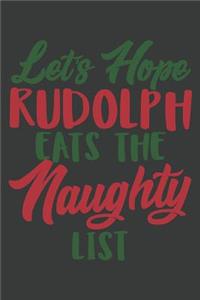 Let's Hope Rudolph Eats The Naughty List