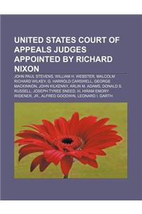 United States Court of Appeals Judges Appointed by Richard Nixon