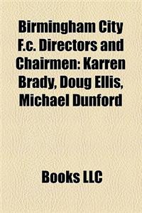 Birmingham City F.C. Directors and Chairmen