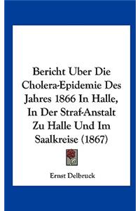 Bericht Uber Die Cholera-Epidemie Des Jahres 1866 in Halle, in Der Straf-Anstalt Zu Halle Und Im Saalkreise (1867)